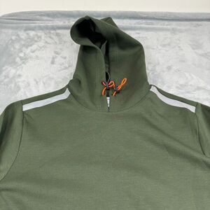 WhiteTag Sweater Mens Medium Green Hoodie Sweatshirt Surfing Quality Soft